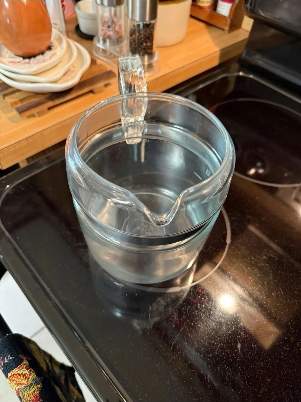 Vintage Pyrex Flameware Glass Percolator 6-Cup Pot ONLY